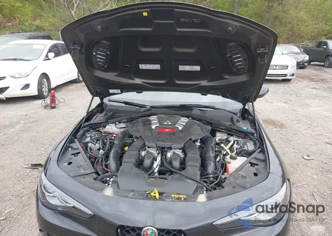 2023 Alfa Romeo Giulia Quadrifoglio Rwd from USA, damaged, VIN ZARFAMEV9P7677087